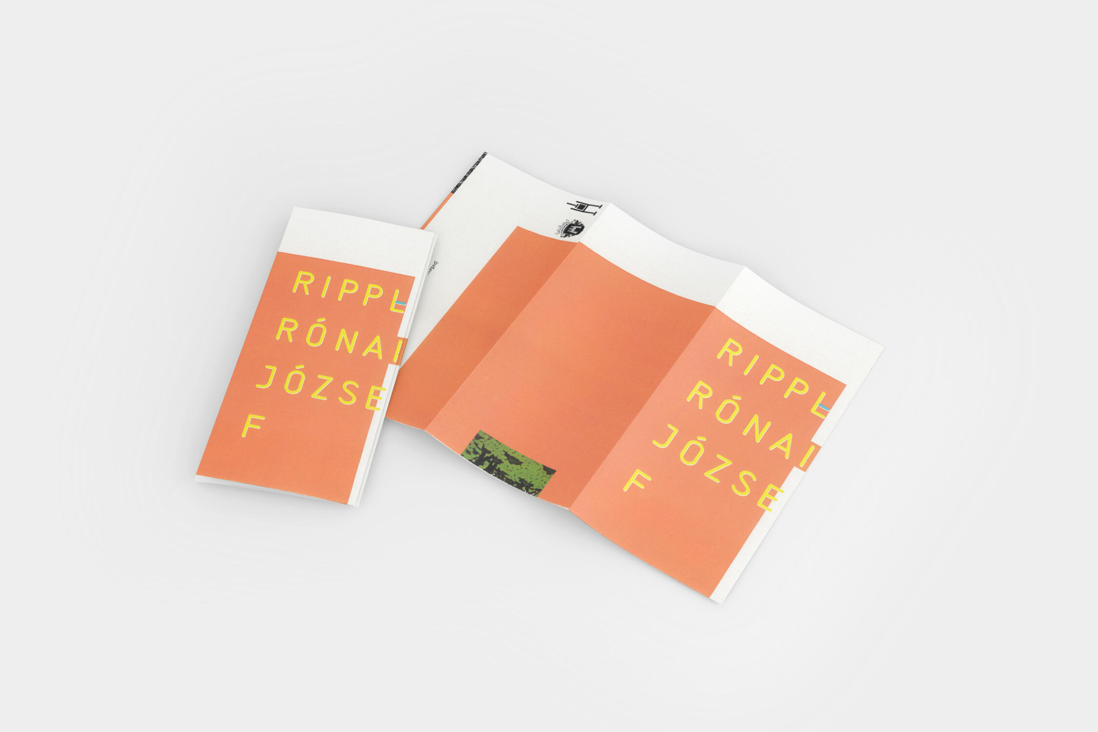 Exhibition Pamphlet Cover